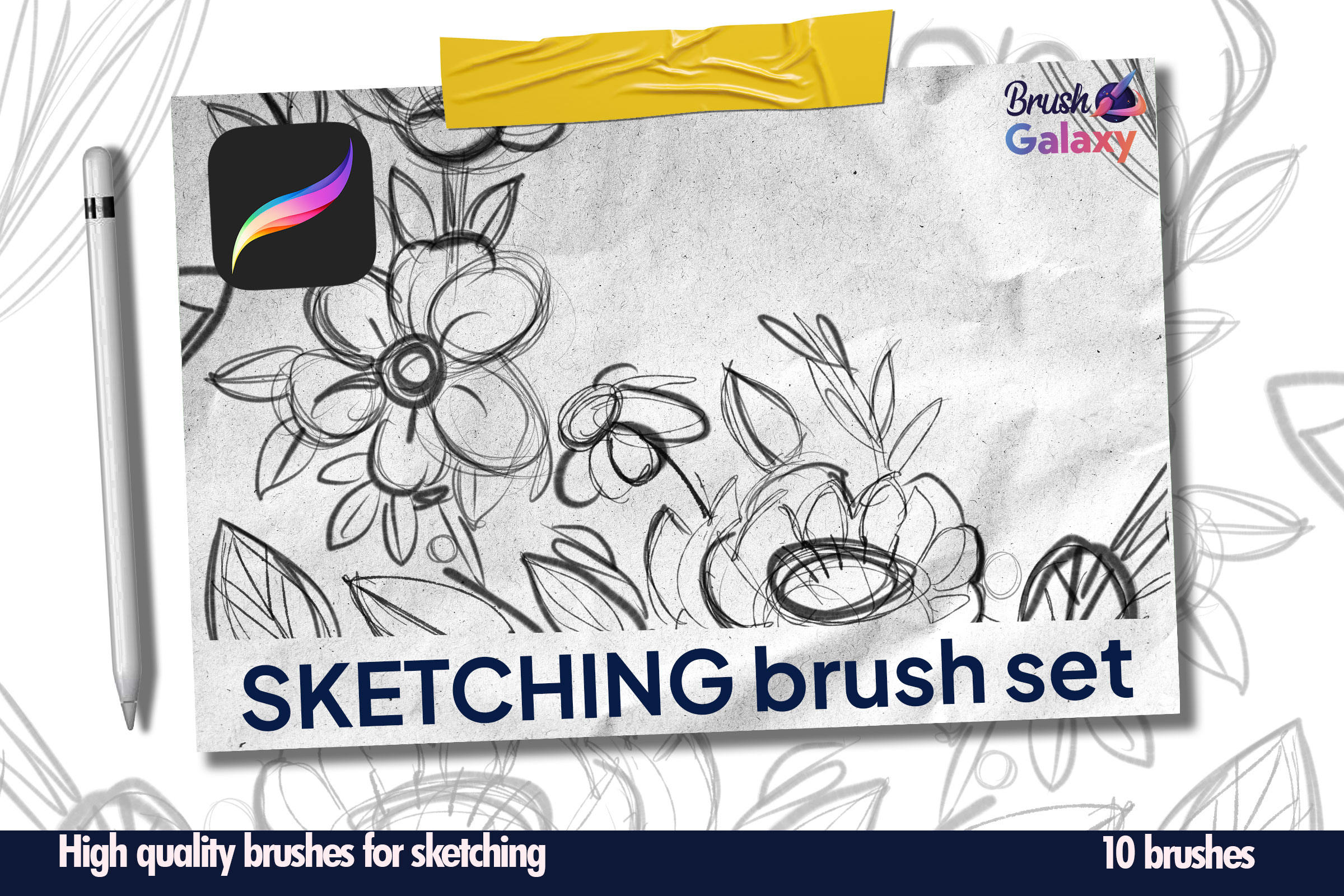 Sketching Brush Set Vol 2