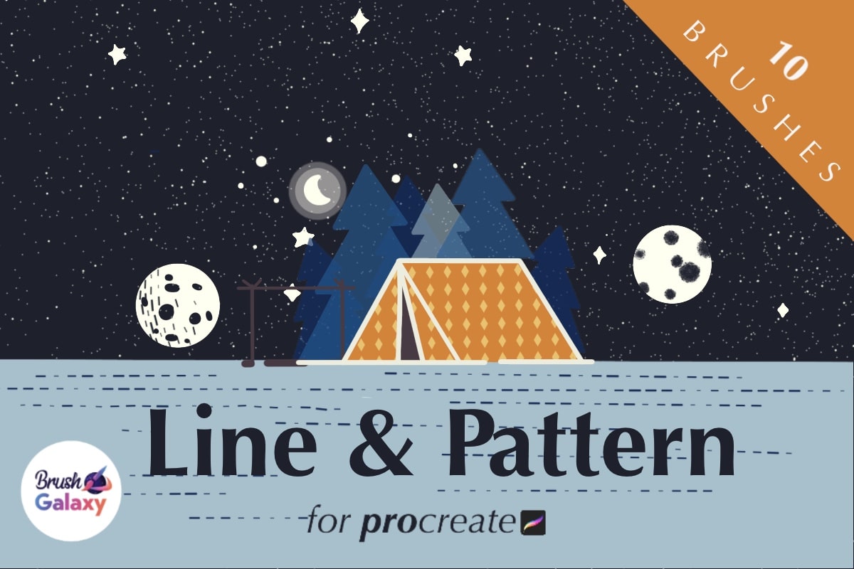 Line & Pattern Brush Set